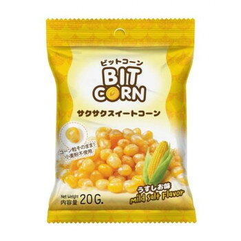 サラダトッピングやお菓子にいかがでしょうか。内容量20gサイズ幅110×奥行160mm個装サイズ：28×40×15cm重量個装重量：480g仕様賞味期間：製造日より450日セット内容24個生産国タイ栄養成分20gあたりエネルギー:87kcalたんぱく質:2.4g脂質:2.7g炭水化物:13.3g食塩相当量:0.04g(推定値)原材料名称：菓子スイートコーン、シーズニング(砂糖、食塩、マルトデキストリン、酵母エキスパウダー)、食用こめ油/調味料(核酸)、甘味料(アスパルテーム・L-フェニルアラニン化合物を含む)、香料その他アレルギー本品製造工場では大豆、乳成分を含む製品を製造しています。保存方法直射日光を避け、常温で保存してください。開封後は保存ができませんので使い切っていただきますようお願いいたします。製造（販売）者情報【製造元】Siam Fruit Delight Co.Ltd57/5 Moo8 Ban Yang Mueang Nakhon Pathom Nakhon Pathom 73000 Thailand【販売元】株式会社タイランドブリッジ神奈川県横浜市中区本牧町1-74【輸入元】株式会社タイランドブリッジ神奈川県横浜市中区本牧町1-74fk094igrjs