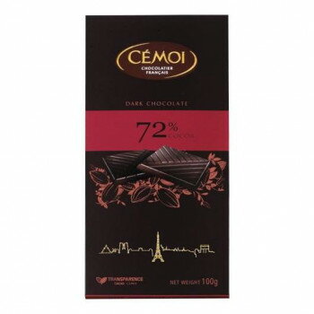 Wheat Chocolate - セモア 72％ダークチョコ 100g 17個セット 001007