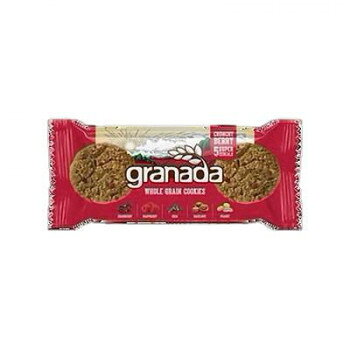 クランベリー、ラズベリー、チアシードなどを練りこみ焼き上げたクッキーです。内容量150gサイズ175×61×79mm個装サイズ：34.7×39.8×13cm重量176g個装重量：35200g仕様賞味期間：製造日より540日セット内容20個セット生産国トルコ原材料名称：菓子小麦粉、植物油脂、砂糖、小麦全粒粉、オートミール、糖漬けマルメロ、ライスパフ、ピーナッツ、亜麻仁、ヘーゼルナッツ、チアシード、糖漬けラズベリー、食塩、ぶどうペースト、糖漬けクランベリー/膨脹剤、香料、(一部に小麦・落花生を含む)アレルギー表示小麦、落花生（原材料の一部に含んでいます）保存方法常温製造（販売）者情報(株)イノベンション神奈川県相模原市中央区横山台1-8-11fk094igrjs