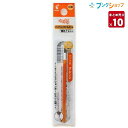 【10本まとめ売り】 フリクション 替芯038 オレンジ 超極細 0.38mm LFBTRF12UF-O 摩擦熱で消せる 消しカスが出ない なめらかな書き味 何...