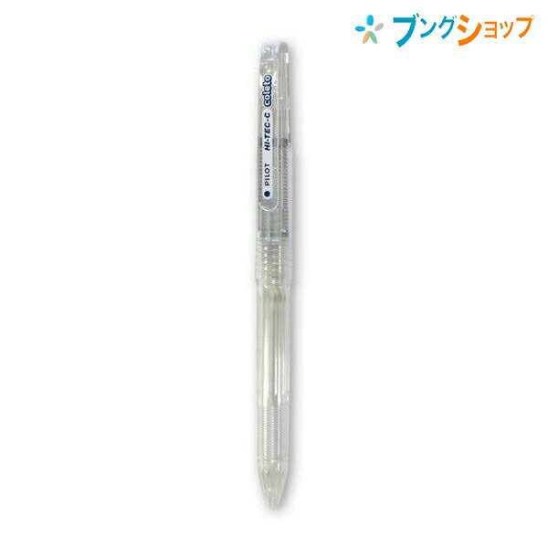 パイロット 多機能ペン ハイテックCコレト2色用透明軸 LHKC-10C-NC 多色ボールペン オリ