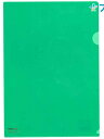 リヒト クリアホルダー A4クリヤーホルダー緑 F-78-7 リヒトラブ LIHITLAB 書類 保管 収容 収納 分類 保存 整理 簡易書類整理 破れにくい丈夫なホルダー 豊富なカラーバリエーションホルダー 色別に書類分類