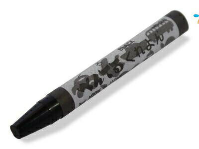 ぺんてる くれよん クレヨン 黒 PTC-T28R 単色 1本 塗り絵 お絵かき お絵描き 色彩感覚 着色 面塗り 線画 ひっかき絵 はじき絵 こすり出し 安心 濃く鮮やかな色合い なめらかな書き味 かための画材のサムネイル