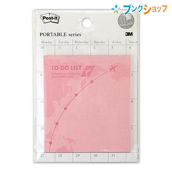 3M ポストイット ポータブル付箋紙 TODO地図 手帳用付箋メモ PS654-02 スリーエム