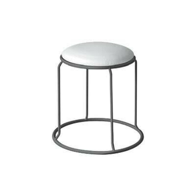 レザー リンクスツール ホワイト(ビニールレザー)/ブラック LLS-1 4901749354019