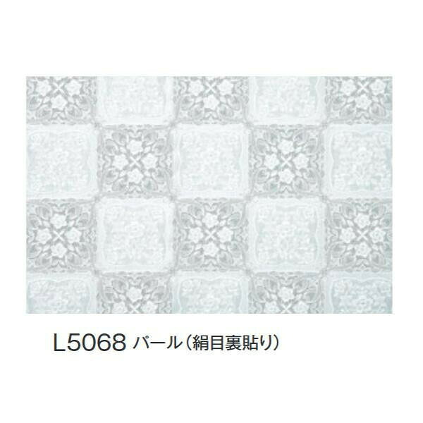 富双合成 テーブルクロス FGラミネートレース(狭幅) 約50cm幅×20m巻 L5068 パール(絹目裏貼り) 4961720231746
