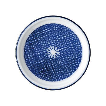 光洋陶器 花伝 古青藍 藍花 薬味皿 51084090(3)