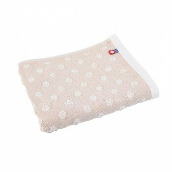 今治タオルブランドプチドットフェイスタオル ベージュ HK-262BE