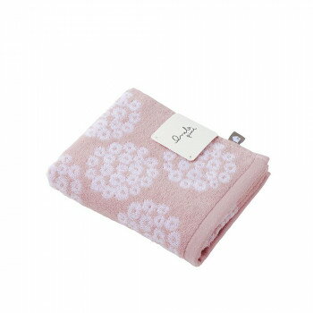 Face Towel - Onnera北欧柄フェイスタオルイッピー・イッピー ピンク ONZG-309PK