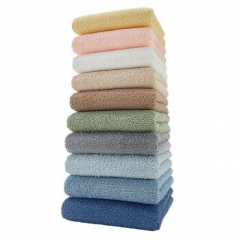 お徳用カラーフェイスタオル 10色組 ZGTF-750-10