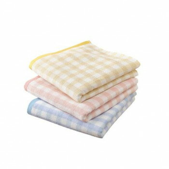 可愛らしいパステルカラーのチェック柄タオルです。サイズ約50×100cm個装サイズ：27.0×20.0×10.0cm重量個装重量：393g素材・材質綿100%仕様洗濯機洗い可(洗濯ネット使用)手洗い可タンブル乾燥不可生産国中国fk094igrjs