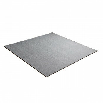 カーム ジャガードラグ 185×185cm グレー 1293290135502