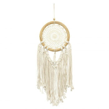 ラタンドリームキャッチャー クロシェ＆マクラメ M 10223820313