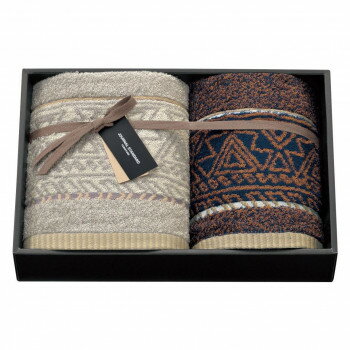 JOURNAL STANDARD FURNITURE クエスト タオルギフト フェイスタオル・ウォッシュタオル×各1 FJS-2061