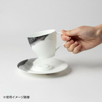 NIKKO(ニッコー) コシノヒロコ 墨の瞬 浄(JYO) 15.5cmソーサー 11117-2001