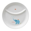 NIKKO(ニッコー) accototo(アッコトト) 子供食器 ひとりごはん皿 20.5cm ゾウ 8200E-4932