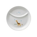 NIKKO(ニッコー) accototo(アッコトト) 子供食器 ひとりごはん皿 20.5cm キリン 8200G-4932
