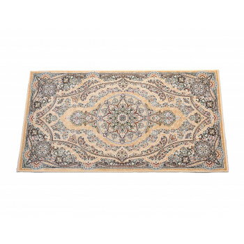 フローラマット ベルギー製モケット織り 玄関マット 67x120 ベージュ R1425967BE