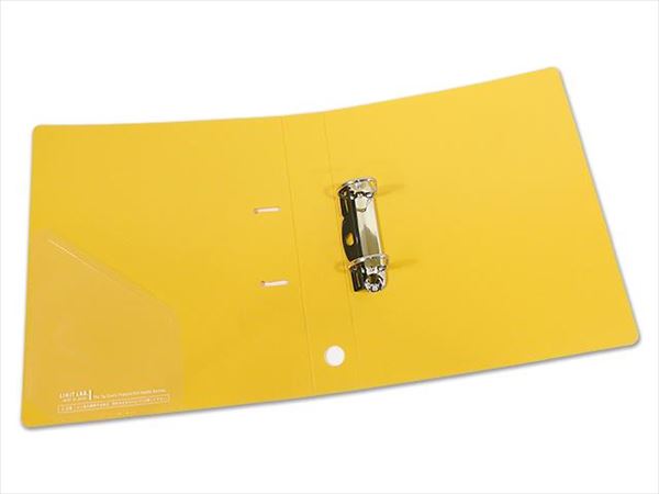 リヒト リングファイル Dリングファイル A4S 黄 G2230-5 リヒトラブ LIHITLAB 書類...