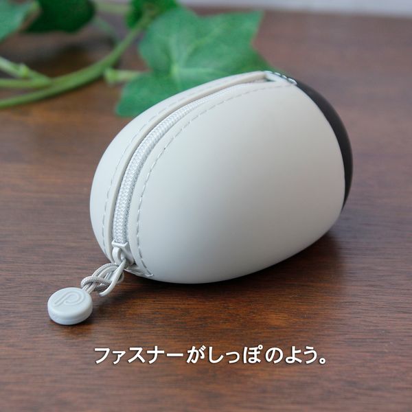 リヒト 手のりサイズのかわいいミニポーチ PuniLabo プニラボ 寝ころびポーチ A-7780-10 ペンギン bungushop-10119693 ブングショップ サンプル画像2
