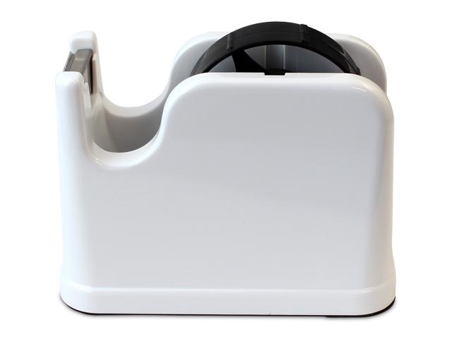 ナカバヤシ テープカッター台 テープカッター ラウンド ホワイト NTC-201W