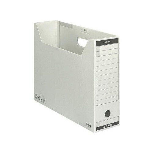 コクヨ ファイルボックス-FS Bタイプ B4横 収容幅95mm グレー