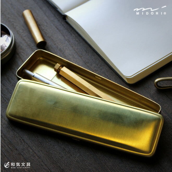 トラベラーズカンパニー TRAVELER'S COMPANY ブラス ペンケース 真鍮 ペンケース デザイン文具 翌日配送対応