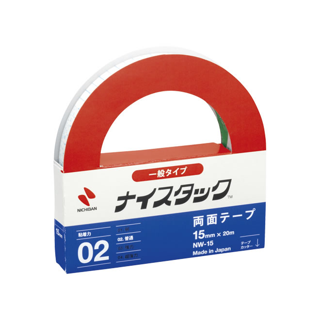 ニチバン 両面テープ ナイスタック NW-15 大巻 15mm×20m NW-15