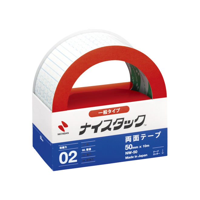ニチバン 両面テープ ナイスタック NW-50 大巻 50mm×10m NW-50