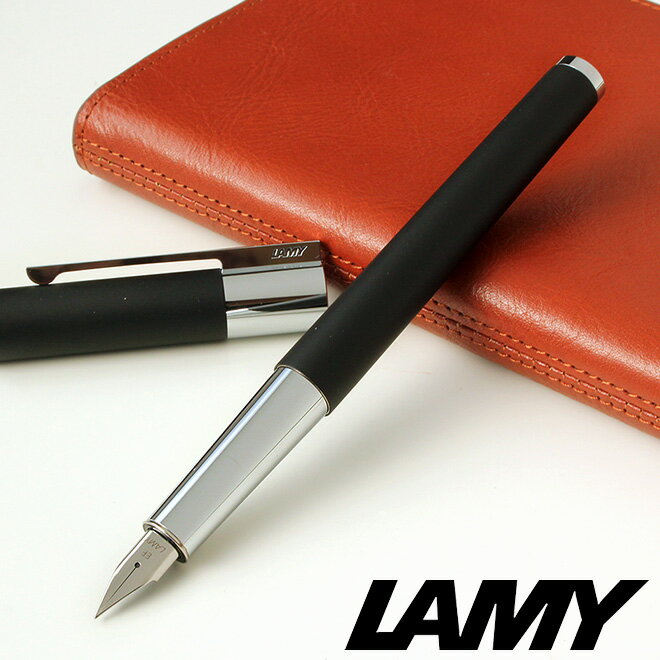 名入れ万年筆 【名入れ 無料】 ラミー LAMY スカラ 万年筆 マットブラック メール便送料無料