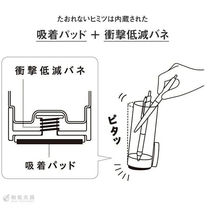 キングジム KING JIM たおれないペンケ−ス オクトタツ（小）No.2564 3