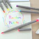 【単品】【マーカー】【カラーペン】 寺西化学 ラッション プチ ブラッシュ ネオン RUSHON PETIT BRUSH