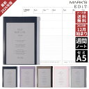 2026年 手帳 マークス MARK'S エディット EDiT 週間 セミA5 ノート ダイアリー クリアポケット メール便送料無料 翌日配送対応