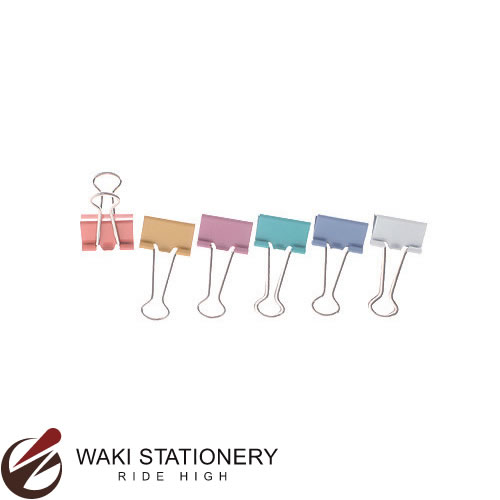 ベロス 小カラーWクリップ 6コ カラーMIX CCV-3 / 5セット