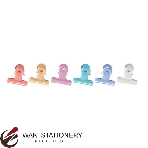 ベロス 小小目玉クリップ ヌリカラー 6コ カラーMIX KCS-2544