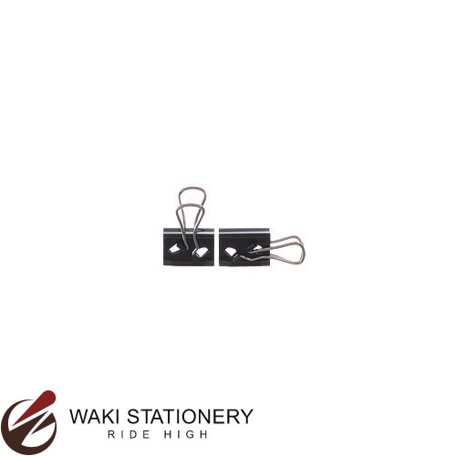 ベロス 小Wクリップフラットタイプ 6コ 黒 WFS-3B / 5セット