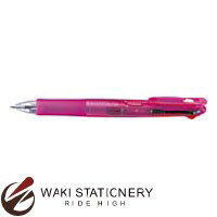 ゼブラ 4色ボールペン クリップ-オンG 4CE ピンク B4A3-P