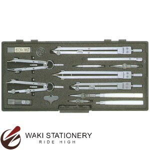 ドラパス 三幸製図 独式製図器セット 10本組18品 タイプ1 No.01-016