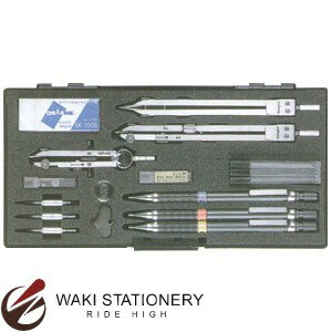 ドラパス 三幸製図 独式製図器セット 9本組20品 No.01-429
