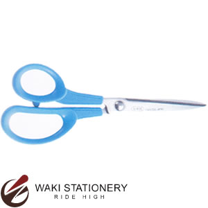 長谷川刃物 CANARY 事務用ハサミ 剣先 左手用 ブルー C-170L