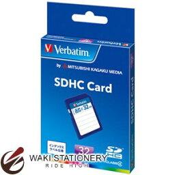 三菱化学メディア 三菱化学メディア Verbatim SDHCメモリーカード 32GB SDHC32GYVB1