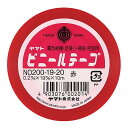 ヤマト ビニールテープ NO.200-19 赤 NO200-19-20