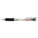 ゼブラ 多機能エマルジョンボールペン スラリ2+S0.7 0.7mm・0.5mm 透明 （インク色：黒・赤) B2SA11-C / 10セット