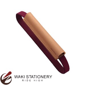 パイロット 革製ペン差し付手帳バンド B6サイズ手帳用 ワインレッド