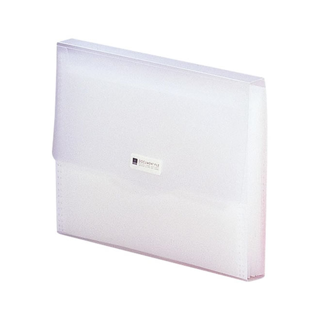 リヒトラブ リクエスト・ドキュメントファイル A4判 13ポケット ホワイト G5610-0