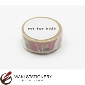 カモ井加工紙 mt マスキングテープ for kids 乗り物テープ MT01KID012