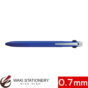 三菱鉛筆 ジェットストリーム プライム 3色ボールペン 0.7mm ネイビー （インク色：黒、赤、青)