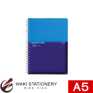 ������ �ĥ����󥰥Ρ���[���顼����] Bi-COLOR A5 ���� 90�� �֥롼 CT��-C30B