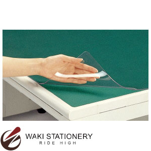 プラス デスクマット(塩ビ) W型(下敷付) 127 40-995