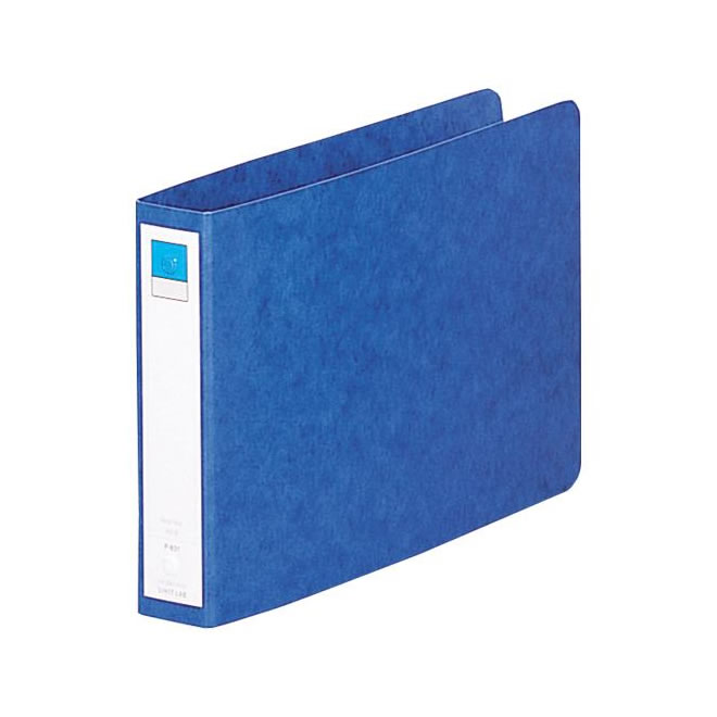 リヒトラブ リングファイル A5 E型(横型) 200枚収納 藍 F831アイ